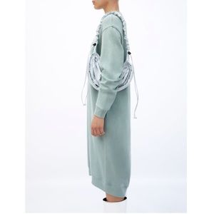 NWT Zara Bluish Plush Dress, M